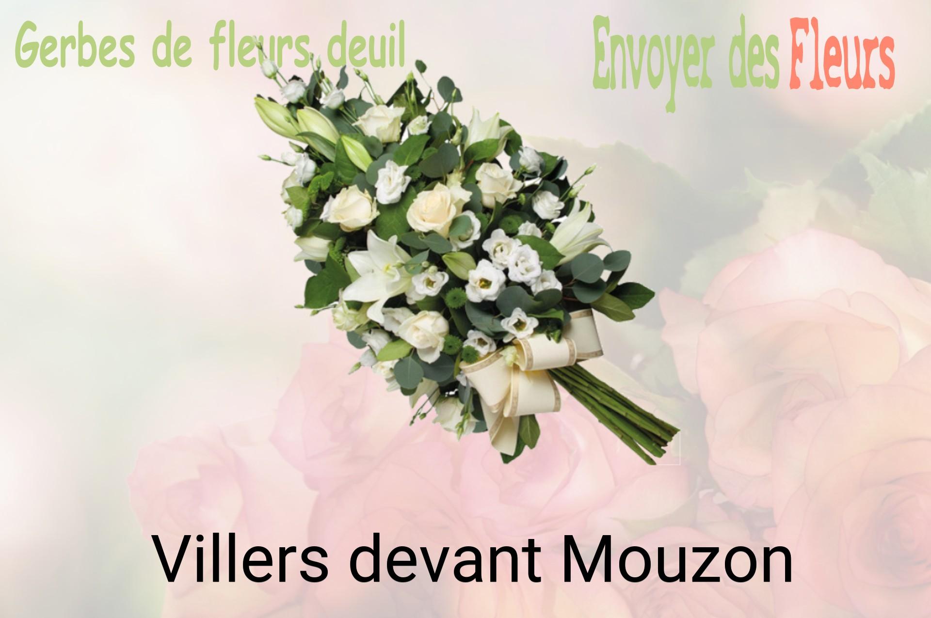 Gerbe de fleurs de deuil livrée à Villers-devant-Mouzon